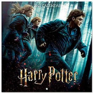 Officiële Harry Potter wandkalender 2021 - 30 x 30 cm (16 maanden) - familiekalender 2021