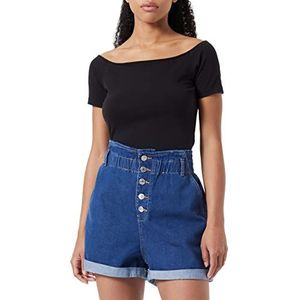 Mavi Taylor dames shorts, Mid Blue Denim