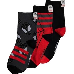 Adidas Marvel Spider-Man Crew 3 paar herensokken voor kinderen