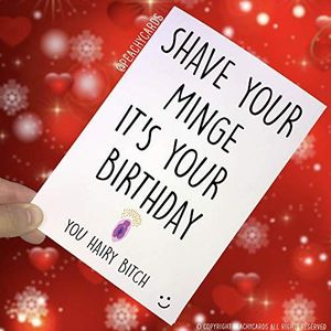 Grappige verjaardagskaart voor volwassenen, vriendin, vrouw, beste vriendin, PC204