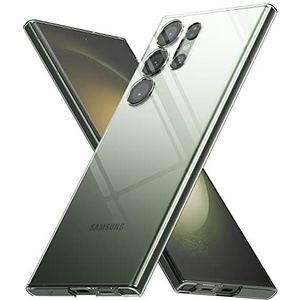 Ringke Beschermhoes compatibel met Samsung Galaxy S23 Ultra 6,8 inch (2023), krasbestendig, dun, polycarbonaat, transparant mat