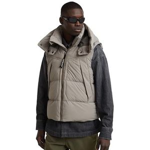 G-STAR RAW G-Whistler 2.0 gevoerde herenjas met capuchon, Beige (olifantenhuid D25346-D518-G106)