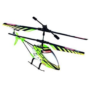 Carrera RC Air 2,4 GHz Green Chopper 2, op afstand bestuurde elektrische helikopter vanaf 8 jaar, met afstandsbediening, accu, oplaadkabel en batterijen, speelgoed voor kinderen en volwassenen, voor binnen en buiten