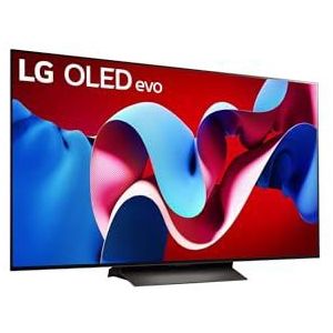 LG OLED55C47LA 55 inch (139 cm) evo OLED TV met AI α9 Gen7 4K processor, Dolby Vision, tot 120Hz, zwart