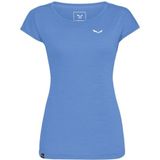 Salewa Puez Melange Dry W S/S Tee, Morning Blue Melange, M