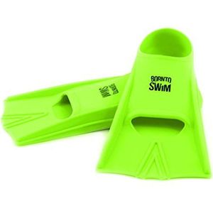 BornToSwim Trainingshandschoenen gemaakt van siliconen, kort, mt. L, groen
