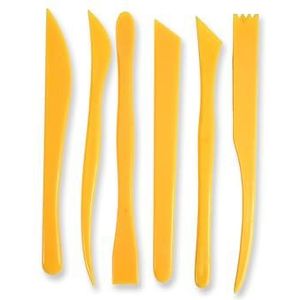 Outils de modélisation Liderpapel pour argile et pâte à modeler Boîte de 6 pièces à partir de 3 ans.