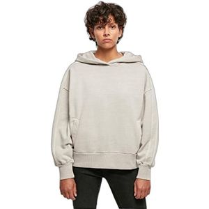 Urban Classics Dames hoodie oversized hoodie in 3 kleuren maten XS-5XL, warm grijs, 5XL, warmgrijs