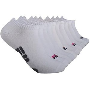 Fila Onzichtbare sokken onzichtbare sokken voor dames, Wit (10 stuks)