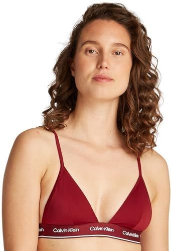 Calvin Klein KW0KW0KW02424 Triangle-RP Triangle pour femme Violet (Prune Glaze), M, Violet (vernis prune), M