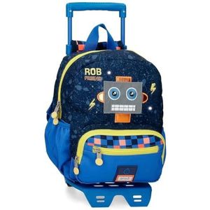 Enso Rob Friend kleuterschoolrugzak, blauw, Blauw, rugzak 28