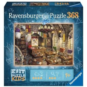 Ravensburger EXIT Puzzle Kids - Op de toverschool - 368 delen puzzel voor kinderen vanaf 9 jaar