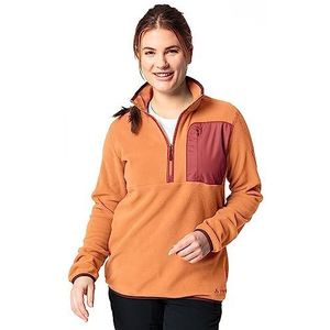 VAUDE Rosemoor Fleece T-shirt met halve ritssluiting voor dames