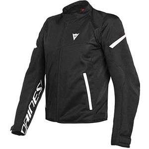 Dainese Bora Air Tex Jacket Motorjack, uniseks, zwart/wit