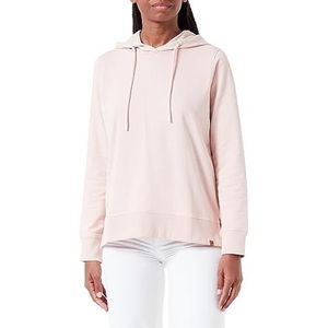 camel active Sweat à capuche en pur coton pour femme, rose, XS