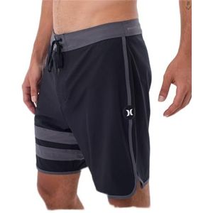 Hurley Boardshort 18 inch heren - block, zwart, 38, zwart.