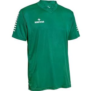 Derbystar Contra Kindershirt, uniseks, groen/wit