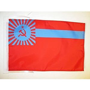 AZ FLAG Sovjet-republiek, 45,7 x 30,5 cm, kleine vlaggen van Georgië SSR 30 x 45 cm, banner 45,7 x 30,5 cm