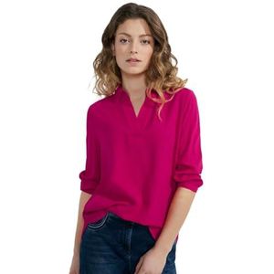 Cecil Seersucker damesblouse, Roze sorbet