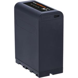 Rollei NP-F980 Plus batterij - Krachtige reservebatterij voor videocamera's en meer, duurzame energiebron, hoge capaciteit, betrouwbare prestaties, lithium-ion-batterij