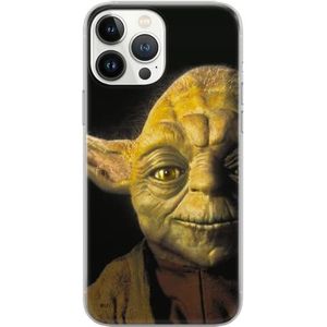 Cool beschermhoesje voor iPhone 13 Pro, licentie Star Wars Yoda
