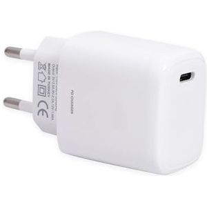 Leyf & Mirtech 20 W USB C-oplader (type-C) snellader, voeding, wandlader, reislader, type C-adapter, compatibel met alle iPhone- en Android-apparaten