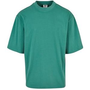 Urban Classics T-shirt bio à manches surdimensionnées pour homme, vert feuille, 3XL