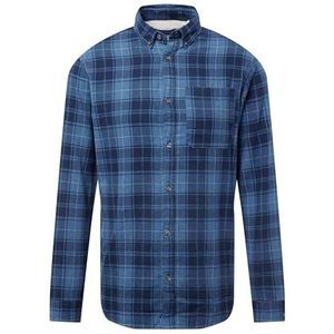 Jack & Jones Jorowen Grindle Willow Comfort Shirt LS Herenhemd, marineblauw blazer