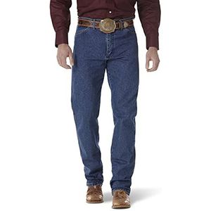 Wrangler Cowboy Cut Original Fit Jeans voor heren, Steen gewassen