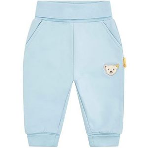 Steiff Pantalon de jogging pour bébé garçon, Bleu poudre, 68