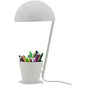 Pretty bureaulamp metaal 40W wit ø 20xH 40cm