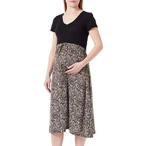 SUPERMOM Dress All Over Print Combi damesjurk, Vetiver - P951, 34, vetiver p951