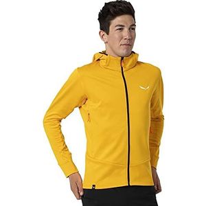 Vest Salewa Men Puez Polarlite Hooded Gold