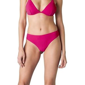 LOVABLE Slip brésilien Midi Spongy Bikini Femme, fuchsia, L