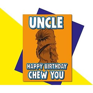 Star Wars C636 Verjaardagskaart voor oom