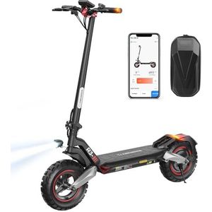 E-step met straatvergunning, maximaal bereik 100 km, 48 V/15,6 Ah, 25,6 Ah, elektrische step met knipperlicht (EMark) en app, duurzaam, voor
