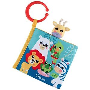 Chicco - Sensorisch Boek - Wilde Dieren - Zacht - Activiteiten