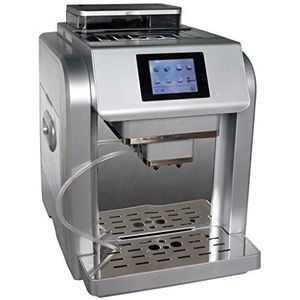 Acopino 331 One Touch Monza Volautomatische koffiemachine met gekleurd grafisch display, 2 liter watertank, 300 g bonenreservoir, zilver