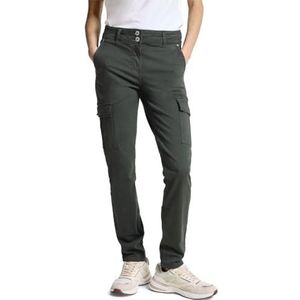 Pantalon cargo slim, Kaki solide, 27