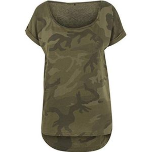 KiarenzaFD Build Your Brand Build Your Brand Build Your Brand Ladies Camo T-shirt BY064