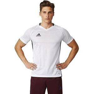 adidas Voorgeconditioneerd sportshirt 16, Wit/Zwart