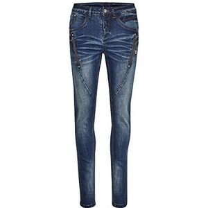 Cream Bibiana Denim Damesjeans, Rich Blue Denim