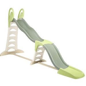 Smoby Life - Super Megagliss glijbaan – uitbreidbaar 2-in-1 – ladder met leuningen, antislip treden – gerecycled materiaal – vanaf 2 jaar – gemaakt in Frankrijk