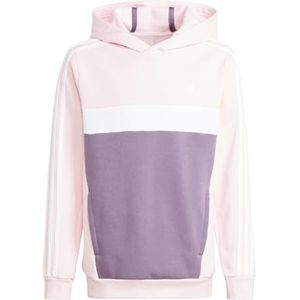 adidas Tiberio 3-strepen fleece colorblock unisex hoodie