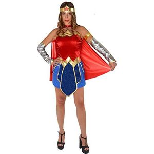 Wonder Woman DC Comics Badpak voor dames, Rood/Blauw