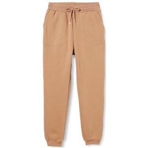 DeFacto Pantalon tricoté pour femme, beige, XS