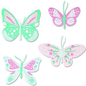 Sizzix Thinlit De set 29PK vlinders van Jenna Rushforth | 665896 | Hoofdstuk 2 2022, meerkleurig, eenheidsmaat