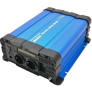 solartronics Spanningsomvormer FS2000D 24V 2000/4000W Zuiver blauw sinus met FS-display LiFePO4 serie / lithium, lood, gel of AGM-batterij compatibel met omvormer