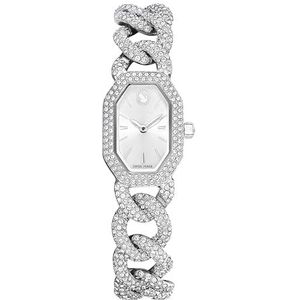 Swarovski Dextera Horloge - Zilver - Roestvrij Staal - Metalen Armband