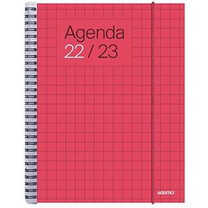 Additio A142-SV universele agenda Setmana Vision, rood